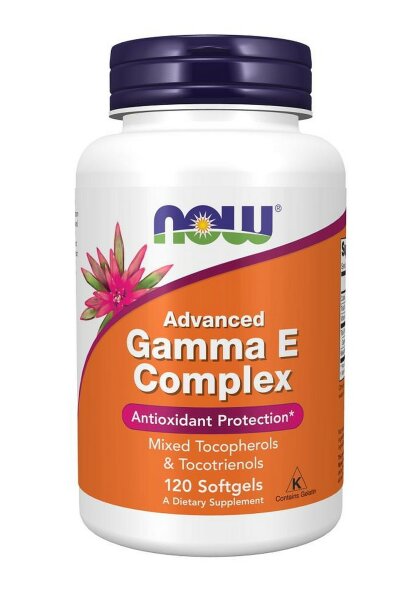 Now Foods Advanced Gamma E Complex - 120 Softgels