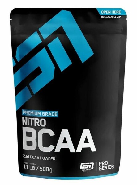 ESN Premium Grade Nitro BCAA - 500 g-Beutel