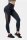 Nebbia Mesh Leggings mit hoher Taille 573- schwarz