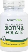 Natures Plus Biotin & Folate Sustained Release - 30...