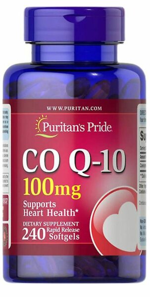 Puritans Pride CO Q-10 100 mg - 240 Weichkapseln