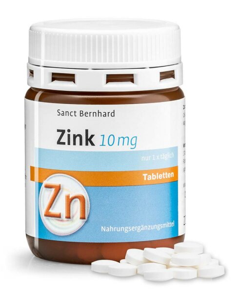 Sanct Bernhard Zink 10 mg - 210 Tabletten