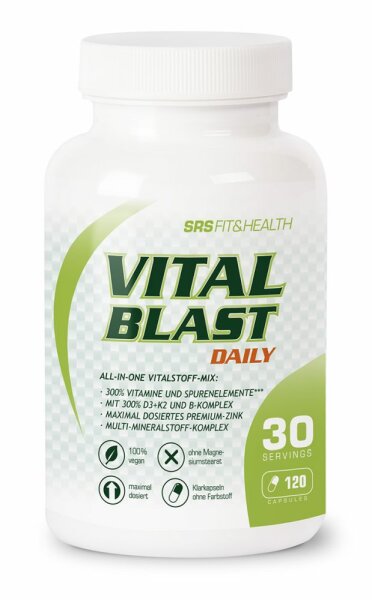 SRS Nutrition Vital Blast - 120 Kapseln