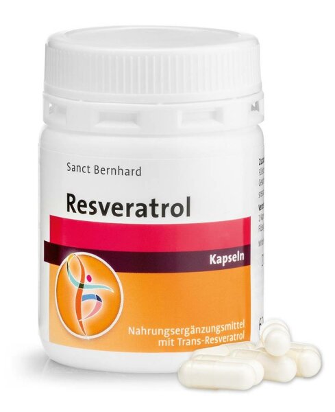 Sanct Bernhard Resveratrol - 60 Kapseln