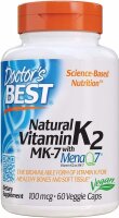 Doctor`s Best Vitamin K2 MK-7 mit MenaQ70 100mcg- 60 Kapseln