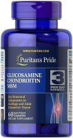 Puritans Pride Glucosamine Chondroitin MSM - 60 Kapseln