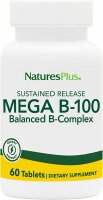 Natures Plus MEGA B-100 - 60 Tabletten