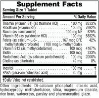 Natures Plus MEGA B-100 - 60 Tabletten