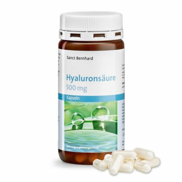 Sanct Bernhard Hyaluronsäure 500 mg – 90 Kapseln