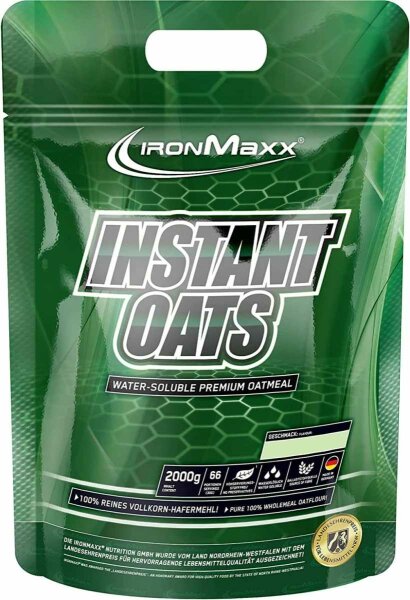 Ironmaxx Instant Oats- 2 kg