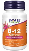 Now Foods B-12 mit Folsäure 5000 mcg - 60...