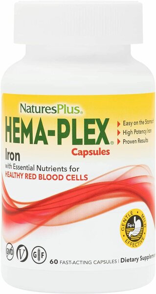 Natures Plus Hema-Plex Iron - 60 Kapseln