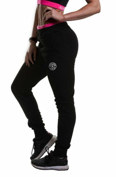 Golds Gym Ladies Jog Pants – Black