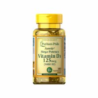 Puritan`s Pride Vitamin D3 125 mcg 5000 IU – 100...