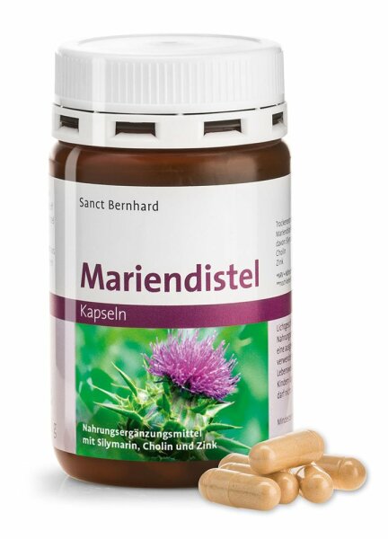 Sanct Bernhard Mariendistel – 90 Kapseln