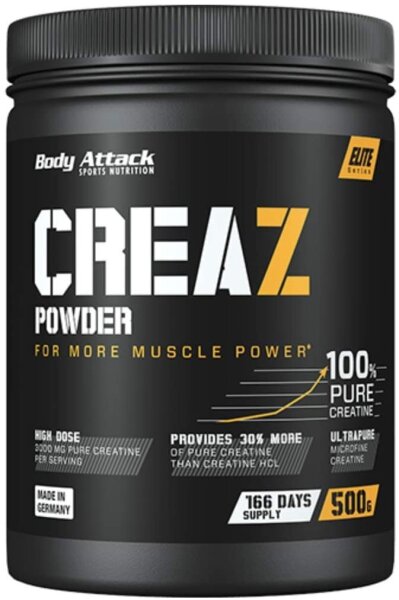 Body Attack CREAZ POWDER – 500 g - Dose