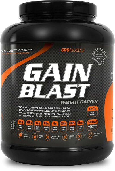 SRS Nutrition Gain Blast - 3000g-Dose