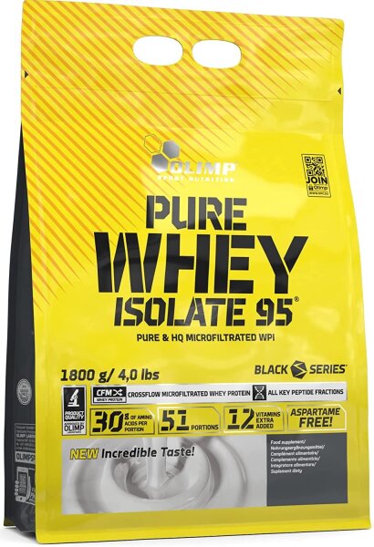 Olimp Pure Whey Isolate 95 – 1,8 kg - Beutel