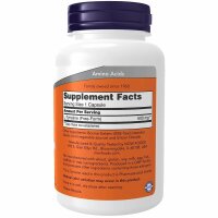 Now Foods L-Tyrosine 500 mg – 120 Kapseln