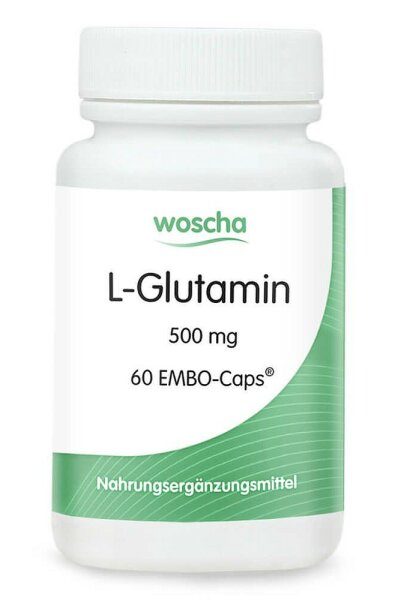 Woscha L-Glutamin 500 mg – 60 Embo-Caps