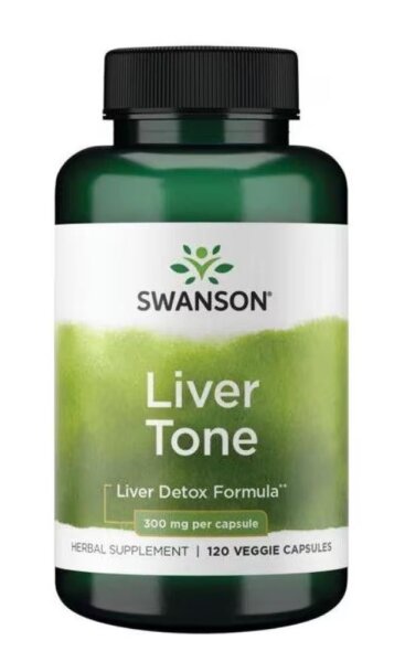 Swanson Liver Tone Detox Formula 300mg -120 veg. Kapseln