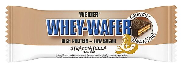 Weider Whey-Wafer - 1 Riegel a 35 g Straciatella