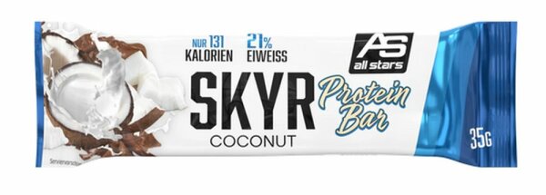 All Stars Skyr Protein Riegel- 1 Riegel a 35 g Dark Chocolate Coconut