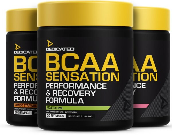 Dedicated BCAA Sensation V.2 – 345-465g-Dose