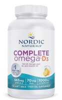 Nordic Naturals Complete Omega-D3 - 120 Softgels