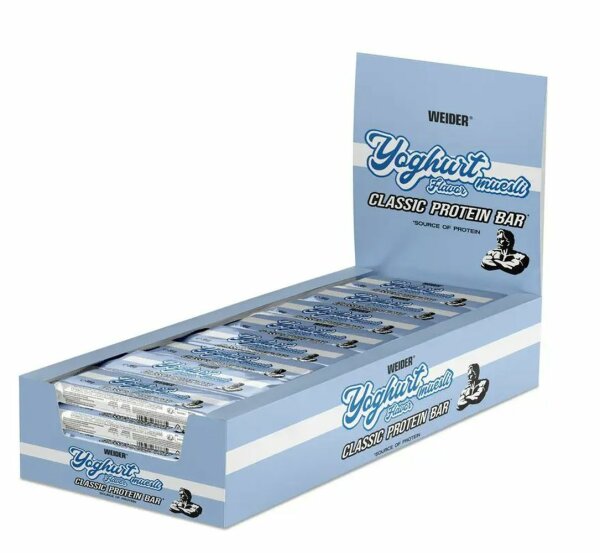 Weider Classic Protein Bar – 24 Riegel a 35 g