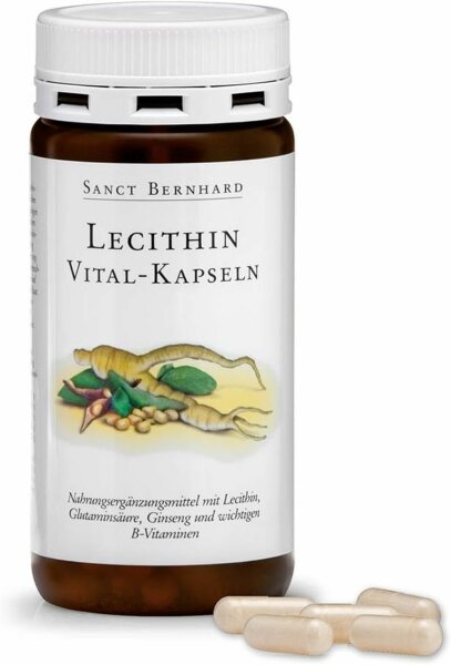 Sanct Bernhard Lecithin Vital-Kapseln – 120 Kapseln