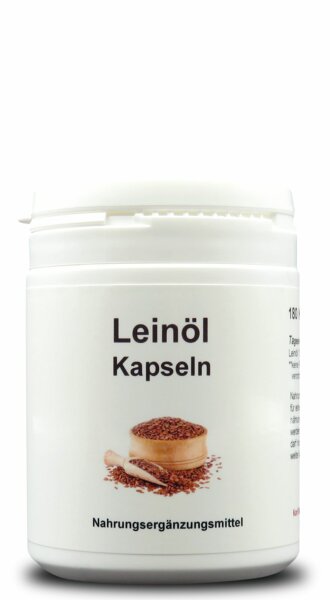 Karl Minck Leinöl – 180 Kapseln