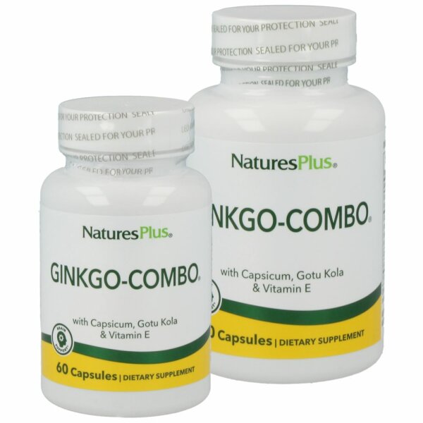 Natures Plus Ginkgo-Combo-90 Kapseln