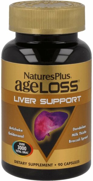 Natures Plus AgeLoss Liver-Support - 90 veg. Kapseln