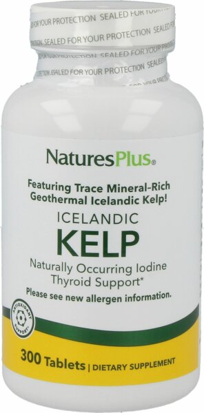 Natures Plus Kelp – 300 Tabletten