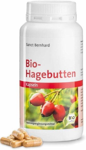 Sanct Bernhard Bio-Hagebutten – 240 Kap.