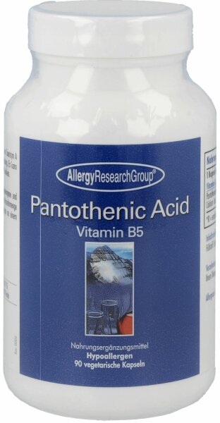 Allergy Research Group Pantothenic Acid- 90 veg Kapseln