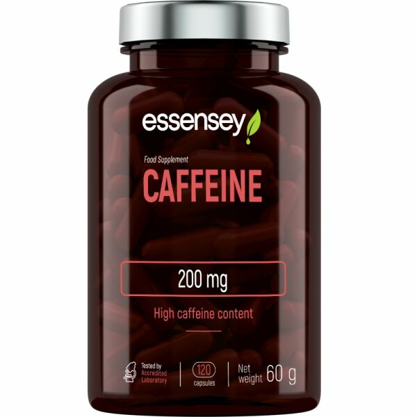 Essensey Caffeine 200 mg-120 Kapseln