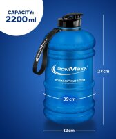 IronMaxx Water Gallon (Matt) – 2200 ml