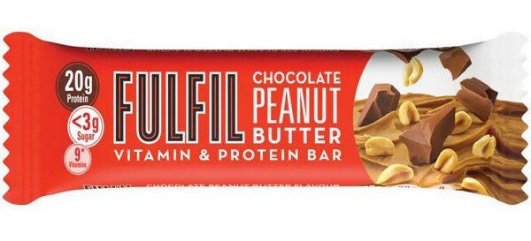 Fulfil Vitamin & Protein Bar – 55g-Riegel Chocolate Peanut Butter