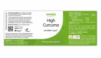 Woscha High Curcuma - 60 Kapseln