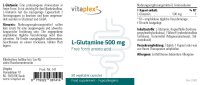 Vitaplex L-Glutamine 500 mg – 90 Kapseln