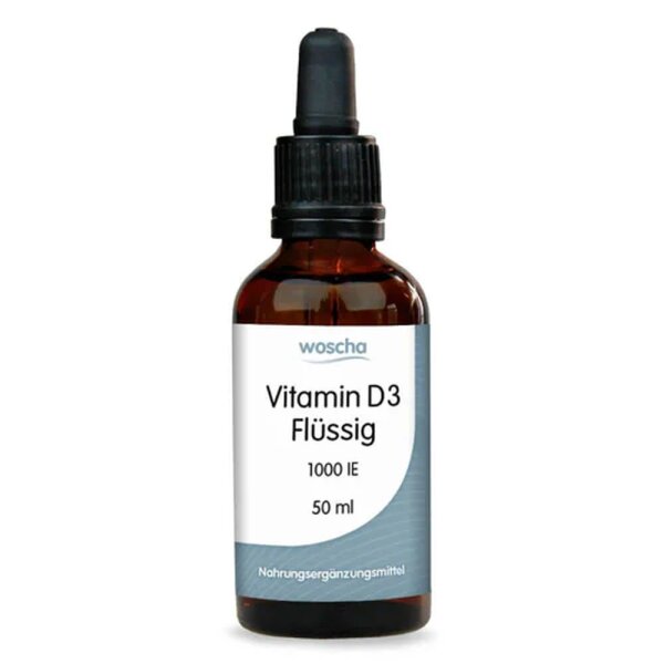 Woscha Vitamin D3 Flüssig 50 ml