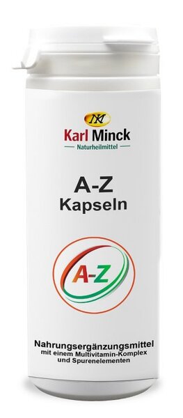 Karl Minck A-Z Kapseln (Multivitamin) - 60 Kapseln