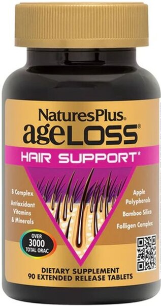 Natures Plus AgeLoss Hair Support 90 Tabletten