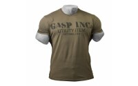 GASP Basic Utility Tee - Wash Green