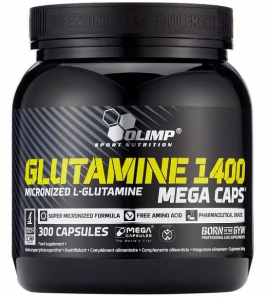 Olimp Glutamine 1400 Mega Caps - 300 Kapseln