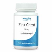 Woscha Zink Citrat 50mg 90 EMBO-Caps