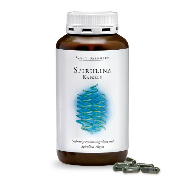 Sanct Bernhard Spirulina-Kapseln - 360 Kapseln