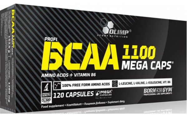 Olimp BCAA 1100 Mega Caps - 120 Kapseln